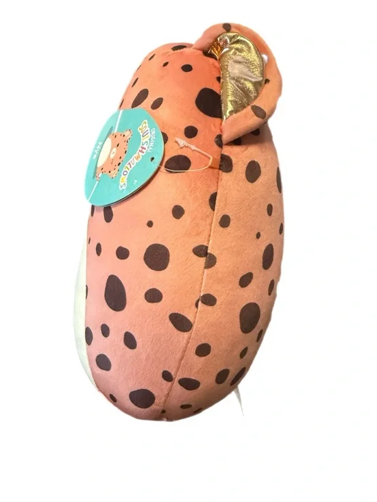 Squishmallows Nya Pink Spotted Leopard Plush with Cream Belly 12” - Picture 8 of 10
